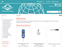 Tablet Screenshot of messtechnik-shop.eu